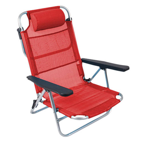 Купить Кресло раскладное пляжное Bo-Camp Monaco Red (1204798), цена ...