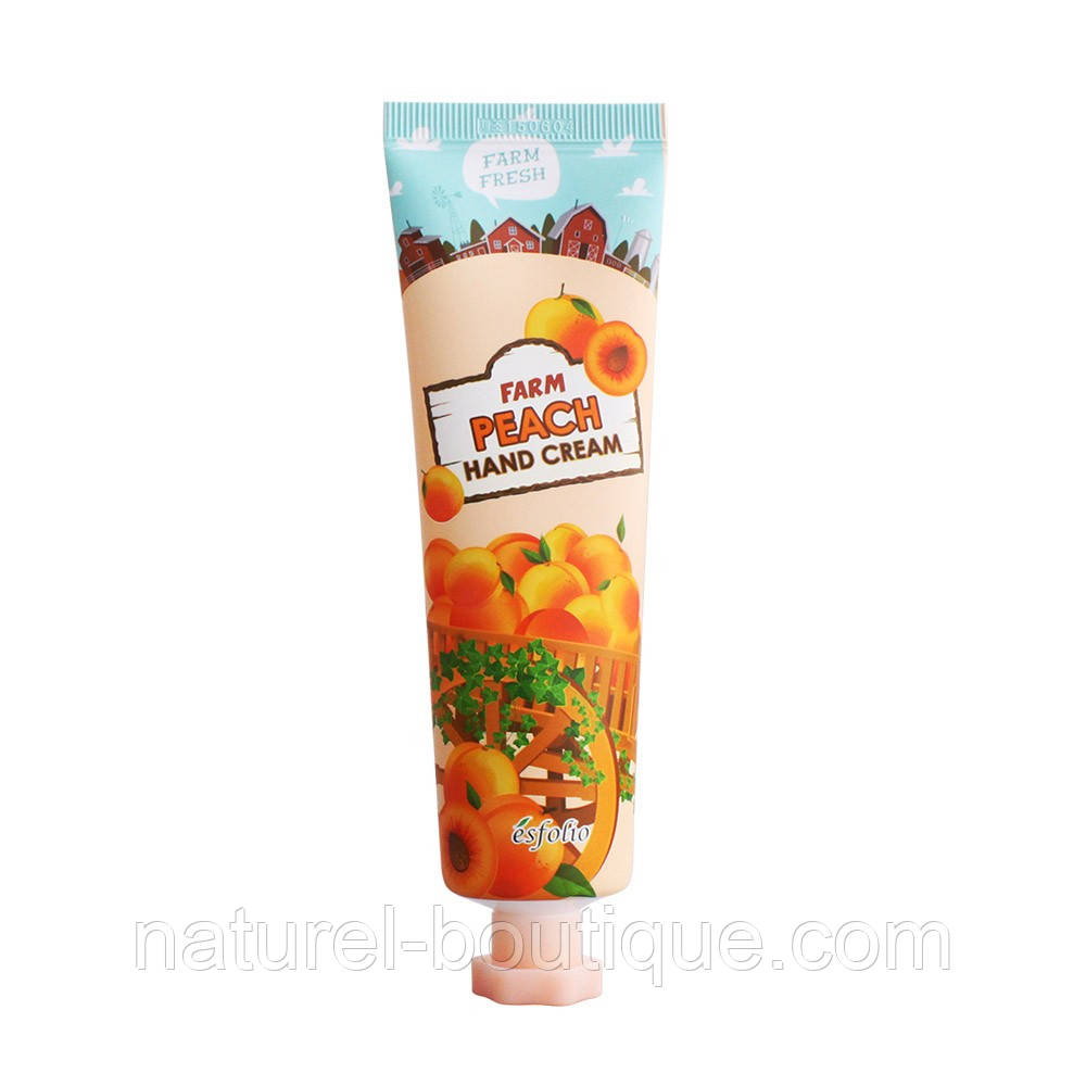 Крем для рук Esfolio Farm peach Hand Cream фермерський персик