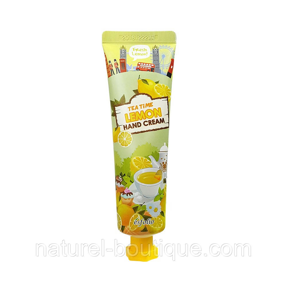 Крем для рук Esfolio Tea Time Lemon Hand Cream лимонний чай