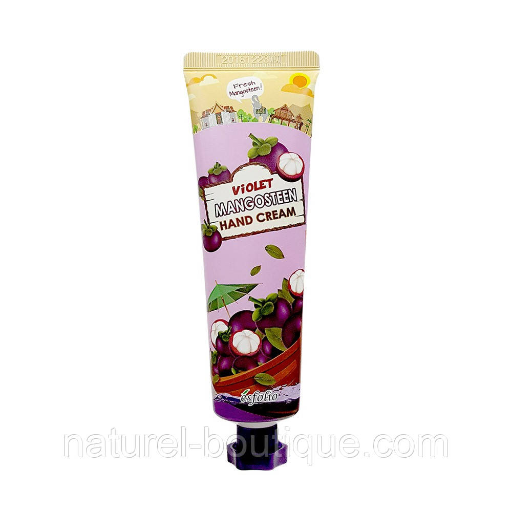 Крем для рук Esfolio Violet Mangosteen Hand Cream фіолетовий мангостин