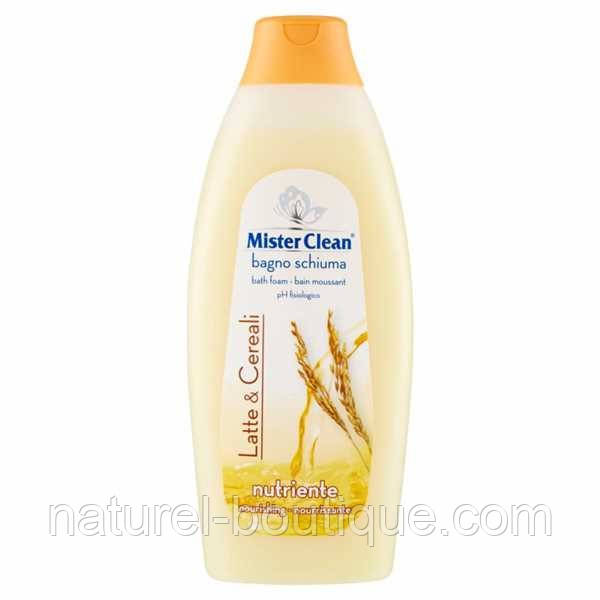 Піна для ванн Mister Clean Молоко та злаки