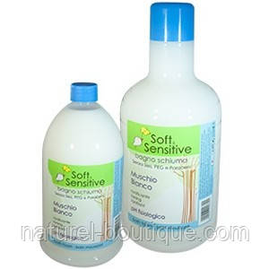 Піна для ванн Soft and sensitive Білий мускус