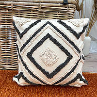 Декоративна наволочка для подушки Ромби 50х50 см