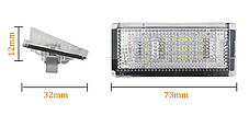 LED підсвітка номера для BMW (БМВ) 3-сери E46 sedan / touring 1997-2006, фото 3