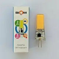 Светод. лампа Biom G4 5W 4500K AC/DC220