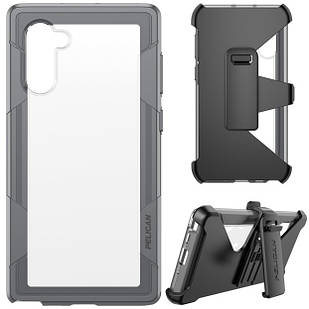 Протиударний чохол із кліпсою Pelican Voyager Clear для Samsung Galaxy Note 10 SM-N970