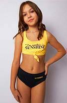 Купальник подростковый Z.Five 637 Солнце желтый(В НАЛИЧИИ ТОЛЬКО 30 32 34 36 УКР р-ры), фото 2