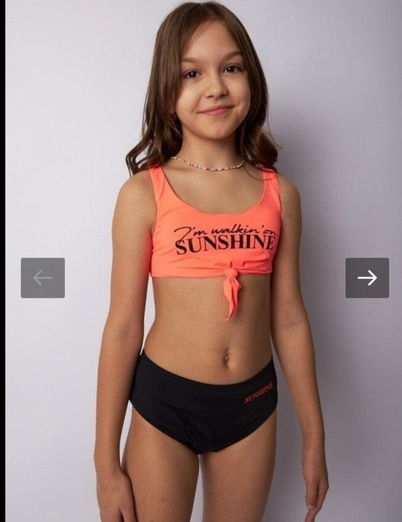 Купальник подростковый Z.Five 637 Солнце оранж (В НАЛИЧИИ ТОЛЬКО 30 32 34 36 38 УКР р-ры)