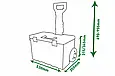 Ящик для інструментів на коліщатках qbrick TWO SET 6in1, фото 4