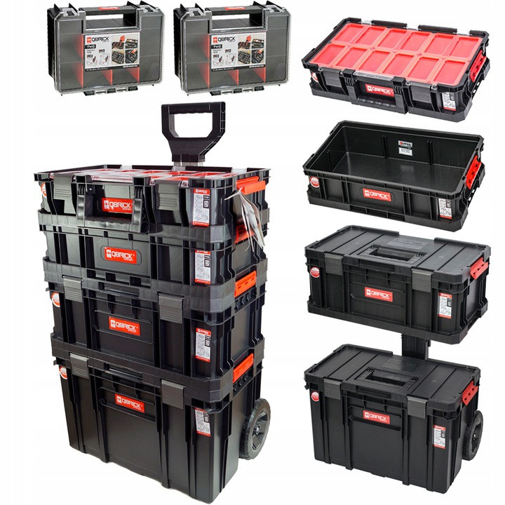 Ящик для інструментів на коліщатках qbrick TWO SET 6in1, фото 1