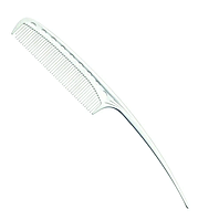 Расческа Y.S.Park YS 105 Tail Comb с хвостиком белая