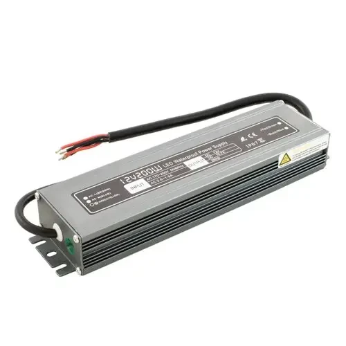 Блок живлення герметичний BIOM Professional WBP-200-12, 12V, 200W, 16.7А, металевий корпус, IP67