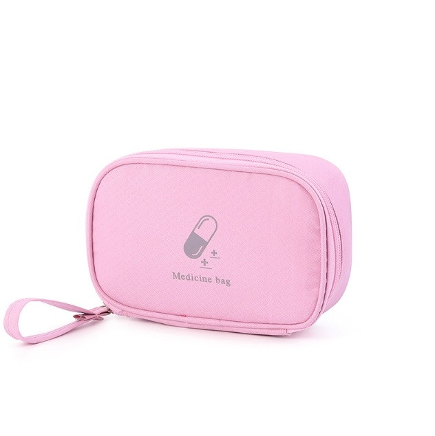 Аптечка - органайзер Medicine Bag 17*11*6 см, Рожевий