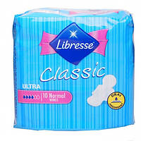 Гигиенические прокладки Libresse Classic Ultra Clip Normal Dry 10 шт