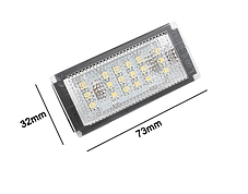 LED підсвітка номера для BMW (БМВ) 3-сери E46 LCI (2004-2006), фото 3