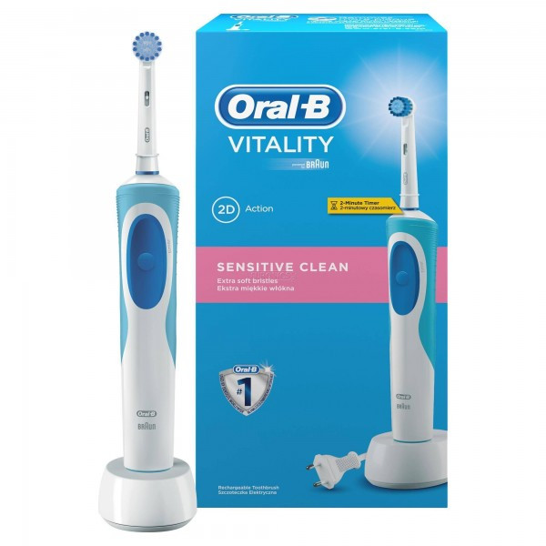 Електрична зубна щітка ORAL-B BRAUN Vitality Sensitive/D12, 1 шт.