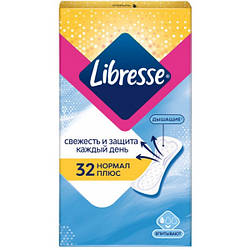 Щоденні прокладки Libresse Dailyfresh Normal Plus, 32 шт.