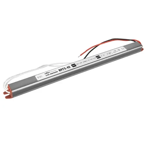 Блок живлення герметичний BIOM Professional BPFS-48-12, 12V, 48W, 4А, металевий корпус, IP67