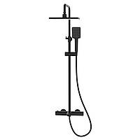 BILOVEC BM система душевая (термостат для ванны, верхний душ 188*260 мм ABS, ручной душ 86 мм 1 режим, шланг