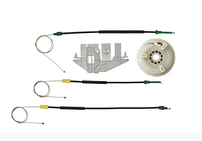 Ремкомплект стелкопідіймача Fiat Scudo 2 (2007-2017) лівих дверей (УСИЛЬНИЙ)