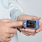 Пульсоксиметр на палець LK-88 / Бездротовий оксиметр / Прилад для вимірювання пульсу та кисню в крові, фото 6