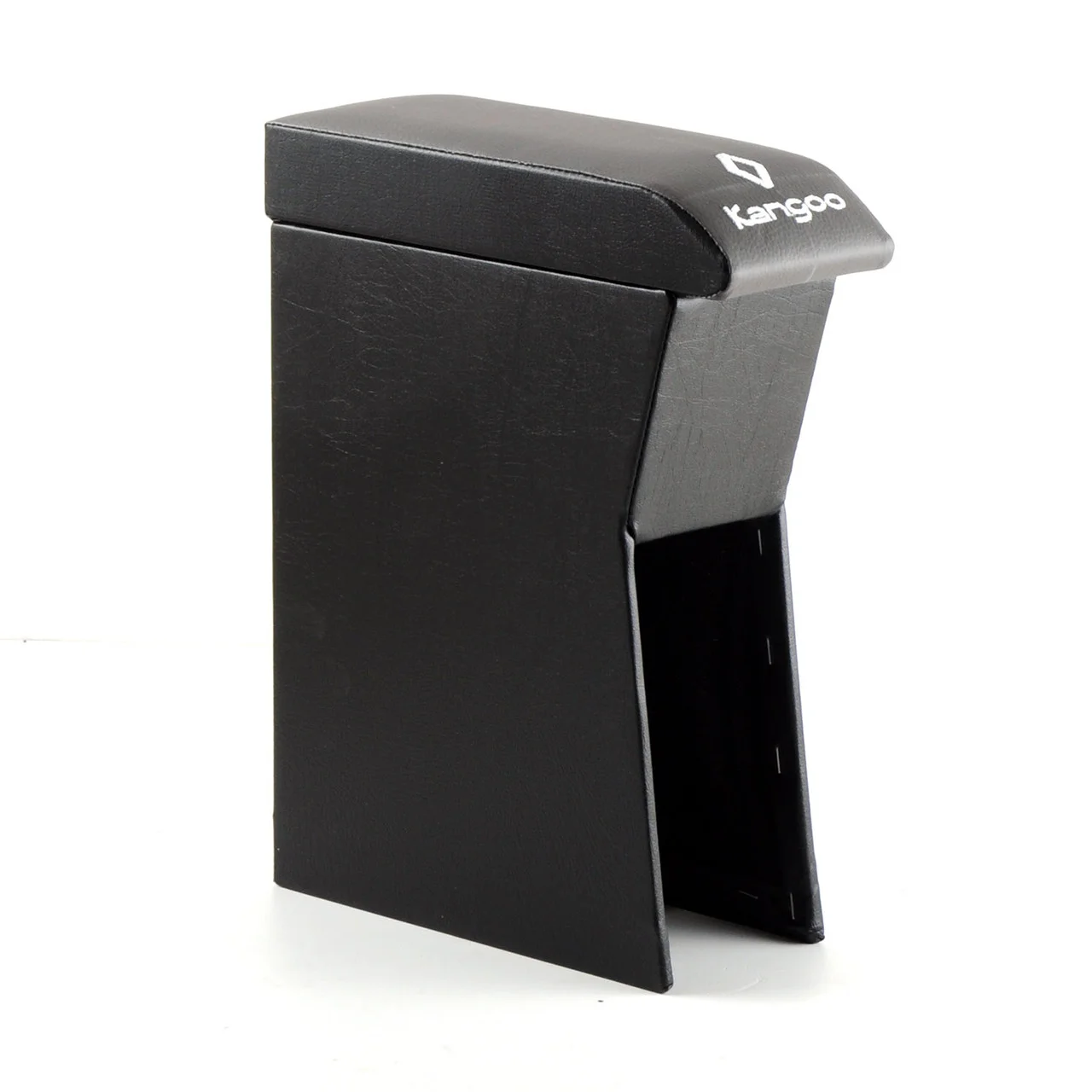 Підлокітник автомобільний модельний RENAULT KANGOO 1997-2008 З ВИШИВКОЮ ЧОРНИЙ, фото 1