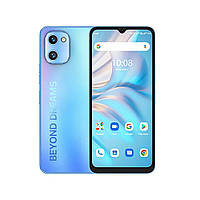 Мощный смартфон Umidigi A13S 4/64Gb blue сенсорный мобильный телефон с большим экраном на андроиде