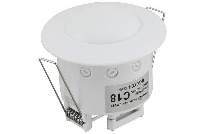 Мікрохвильовий датчик руху LEMANSO LM617 360°, фото 1