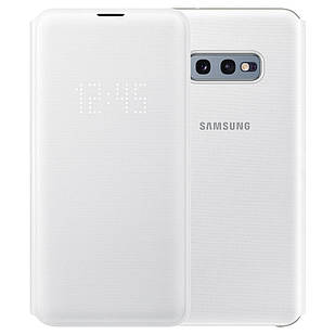Чохол Samsung LED View Cover White для Galaxy S10e SM-G970