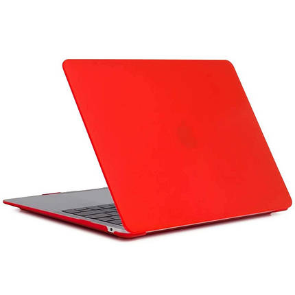Чохол HardShell Case for MacBook Pro 13.3" (2016-2019) Red Matte, фото 3