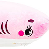 Іграшка плюшева WP MERCHANDISE Акула рожева, 80 см, фото 2