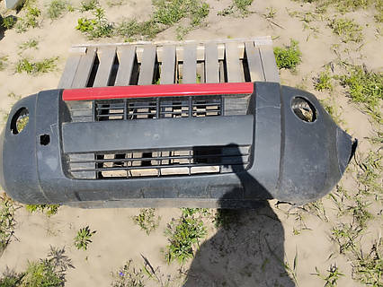 Бампер передній під туманку -16 fiat fiorino 07 - є пошкодження