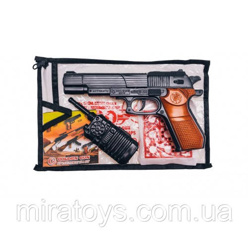 Дитячий пістолет на Пістонах "Beretta", Рація та Пістони в комплекті