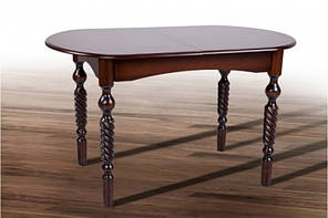 Обідній стіл Бруно Ш1290(1630)*В750*Г740, горіх темний