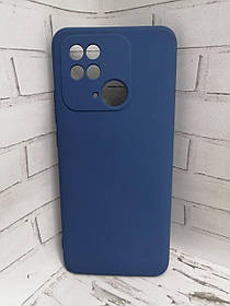 Чохол для Xiaomi Redmi 10C накладка бампер протиударний синій