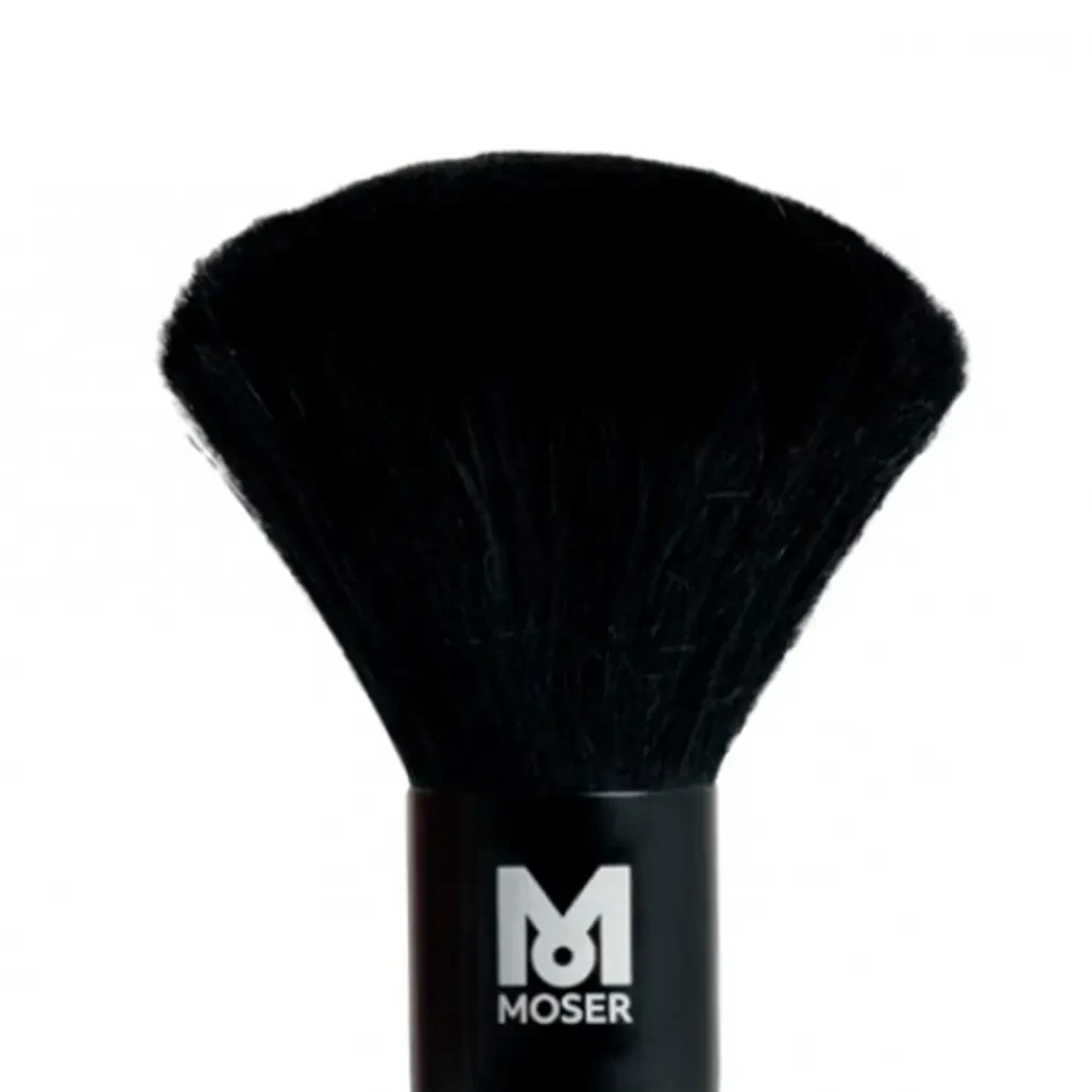 Щітка-сметка для волосся перукарська Moser Neck Brush black 0092-6380