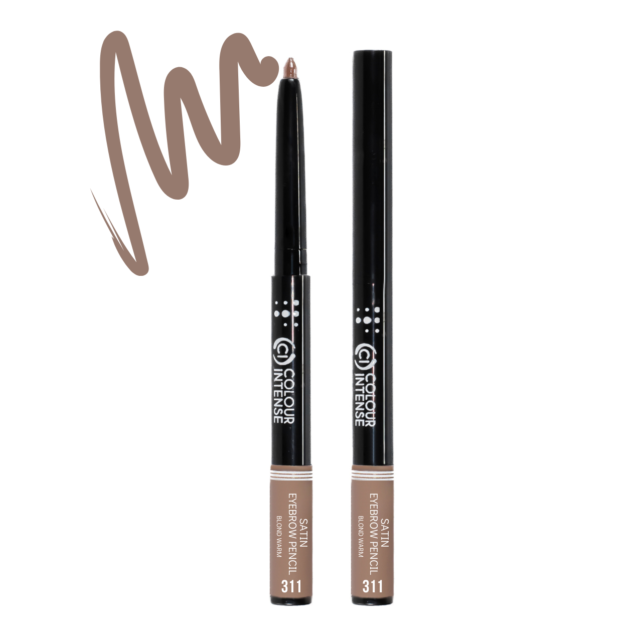 Механічний олівець для брів Colour Intense Satin Eyebrow Pencil