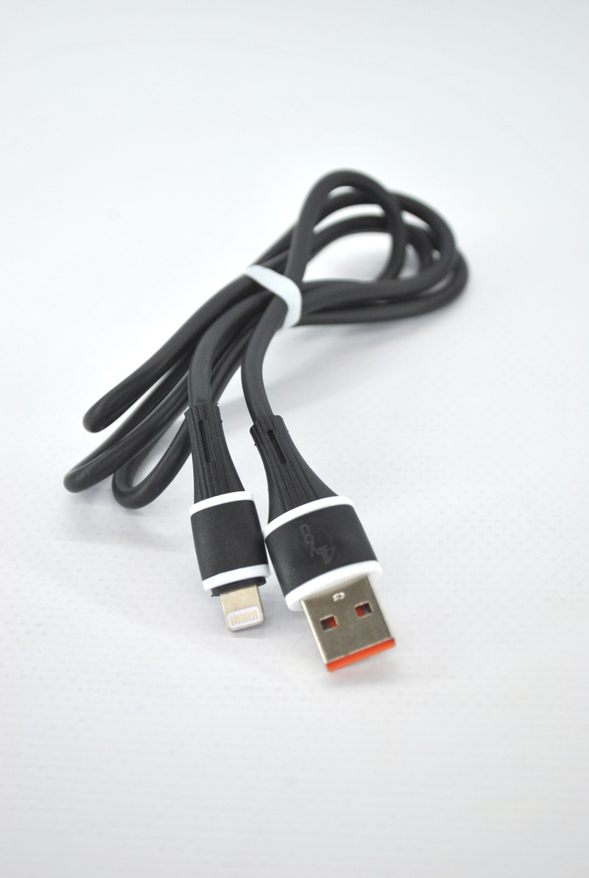 Кабель Usb Lightning 4you Oskol (2.1A) black
