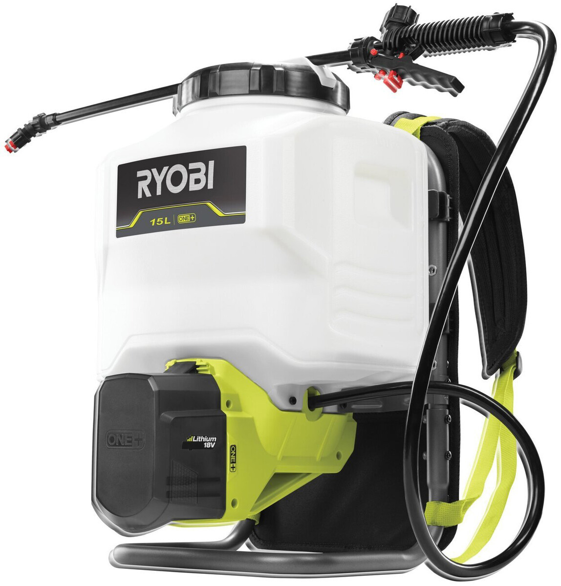 Обприскувач ранцевий акумуляторний Ryobi RY18BPSA-0 ONE+ (18 В, без АКБ, 15 л)
