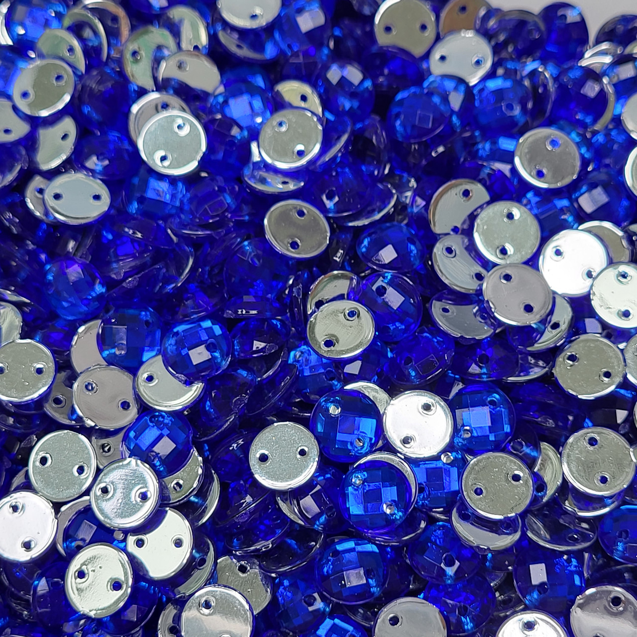 D-8мм Пришивные Стразы Акриловые Синие, 5шт — Купить Недорого на Bigl ...