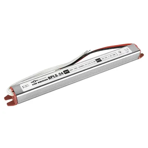 Блок живлення BIOM Professional BPLS-24-12, 12V, 24W, 2А, IP20. Гарантія – 2 роки.