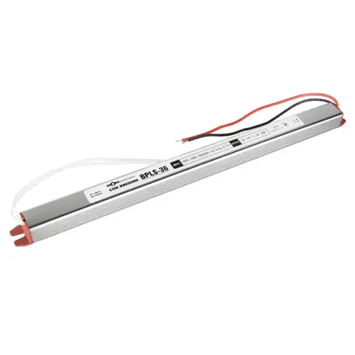 Блок живлення BIOM Professional BPLS-36-12, 12V, 36W, 3А, IP20. Гарантія – 2 роки.