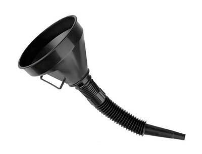 Пластикова лійка з гофрованим носиком