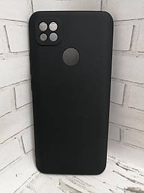 Чохол для Xiaomi Redmi 9C накладка бампер протиударний Silicone Cover чорний