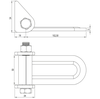 Петля бортова 121*54*4 мм, фото 3