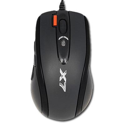 Мишка A4Tech XL-750BK-B USB Black