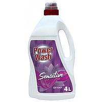 Ополаскиватель для ткани Power Wash Weichspuler Sensitive 4 л