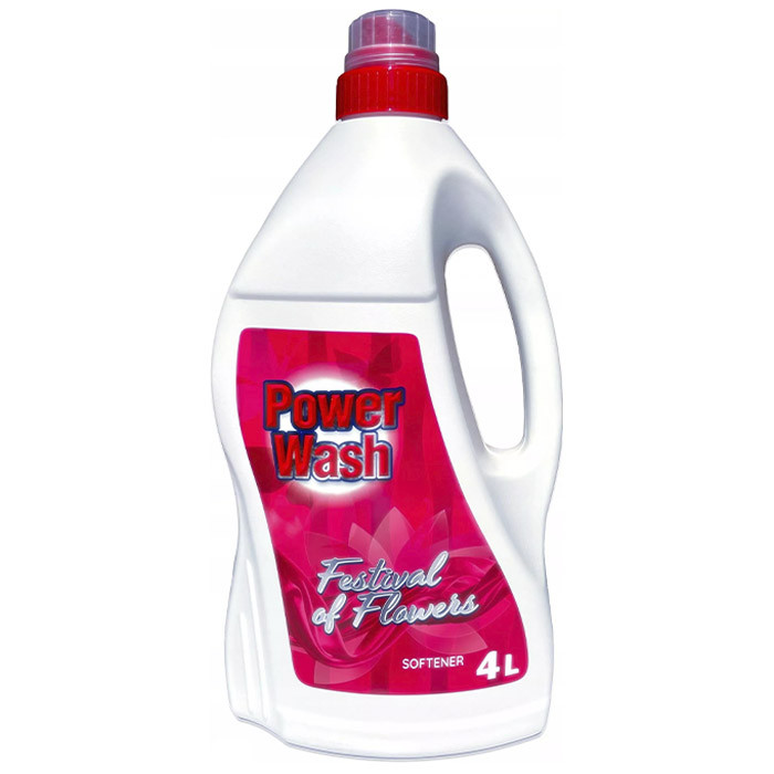Ополіскувач для тканин Power Wash Weichspuler Festival of Flowers 4 л, фото 1