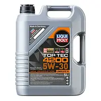 Моторна олива + омивач Liqui Moly Top Tec 4200 5W-30 5л (7661/8973) Синтетична для двигунів VAG