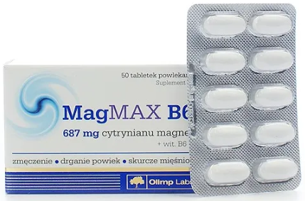 Магній Б6 Olimp MagMax B6 табл 50, фото 3